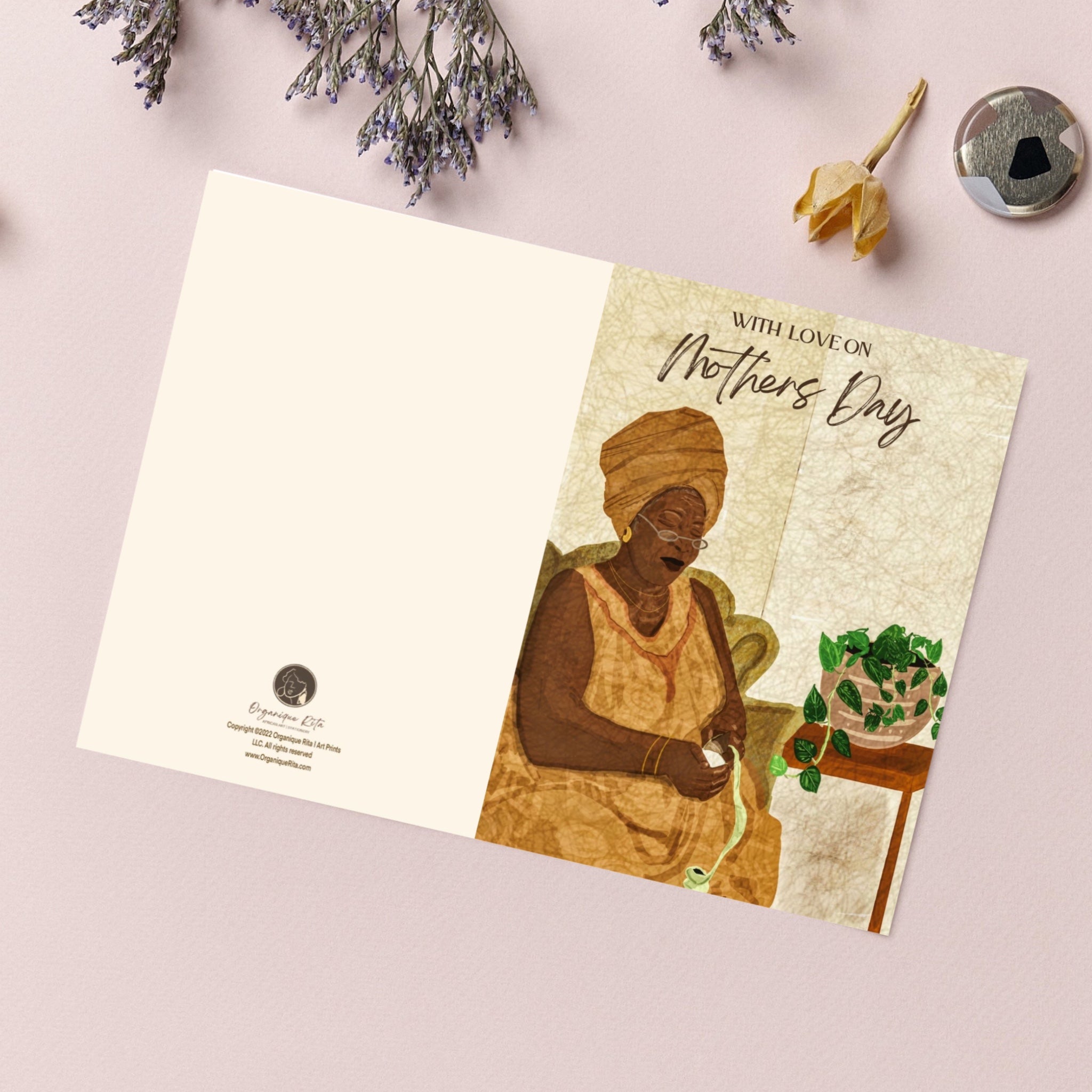 Wise Mama - African Mother’s Day greeting card 