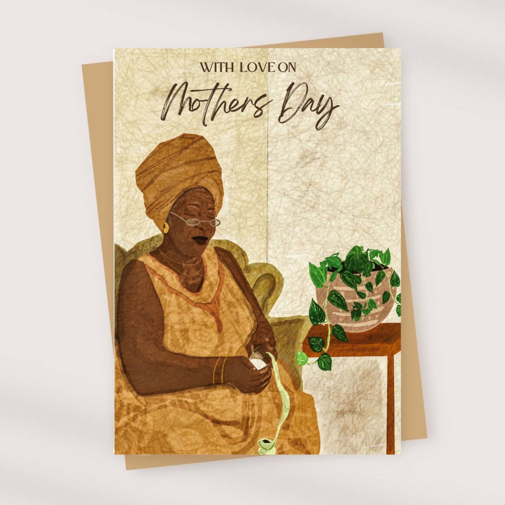 Wise Mama - African Mother’s Day greeting card 