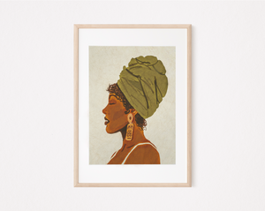 The Sabina  - African Women Wall Art