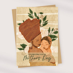 Warm Embrace - African Mother’s Day greeting card