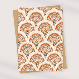 african-pink-pattern-geometric-art-design-special-occasion-greeting-card