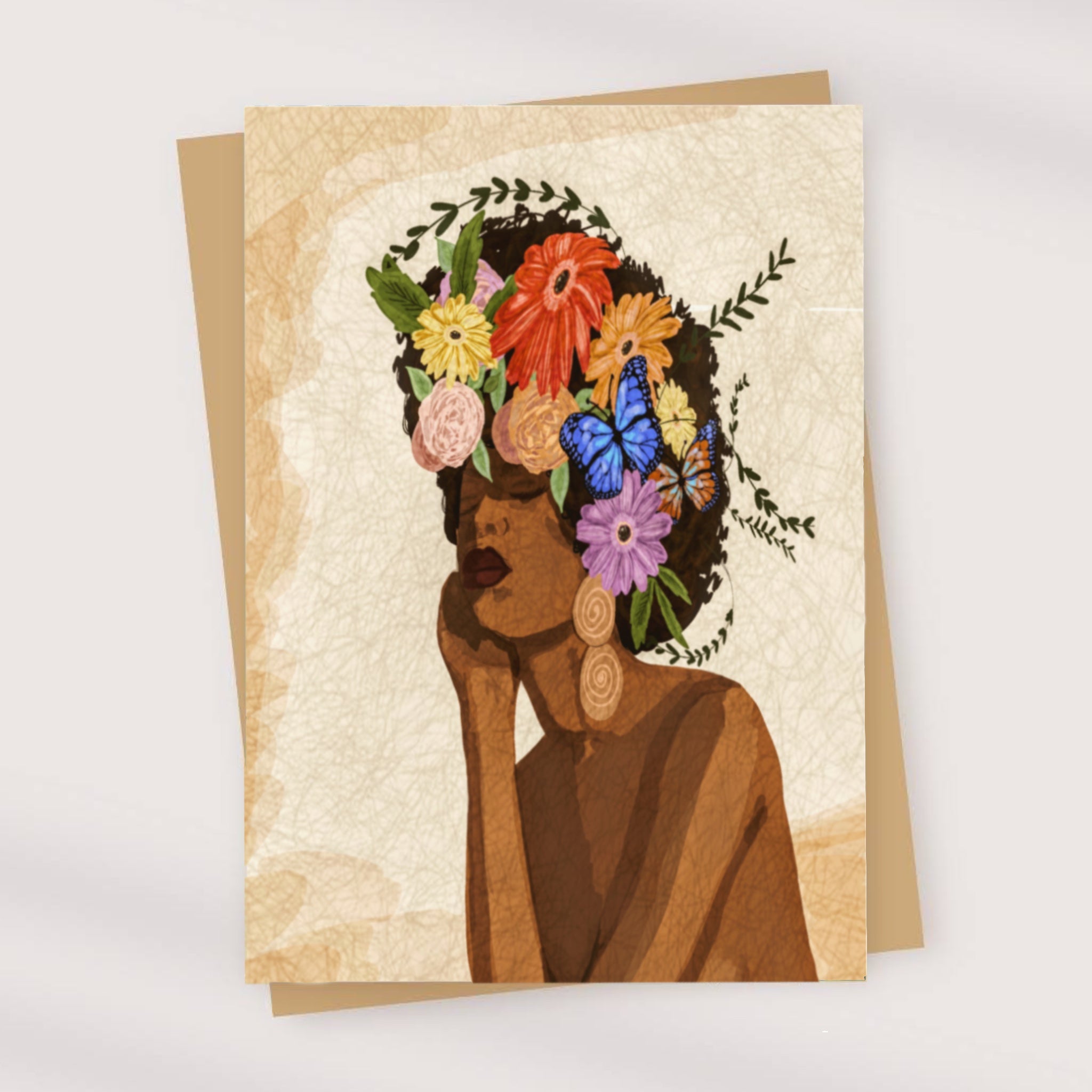 Dalila | All Occasion African  Greeting Card