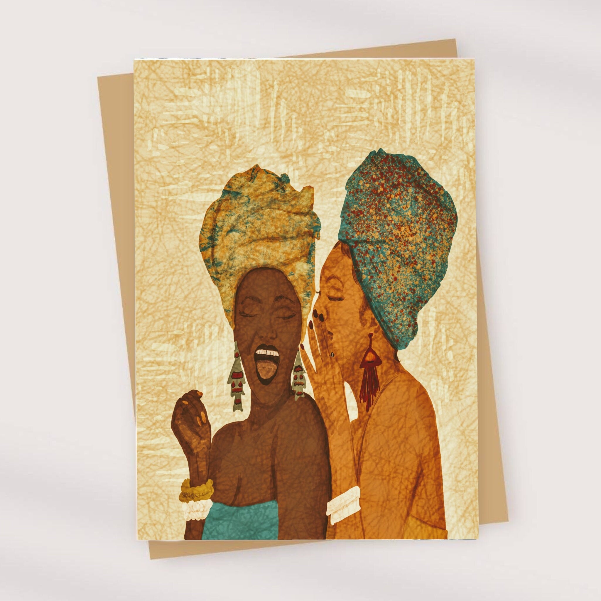 Udada -  Greeting Friendship Card